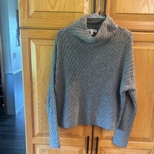 Prologue Gray Cowl Neck Sweater